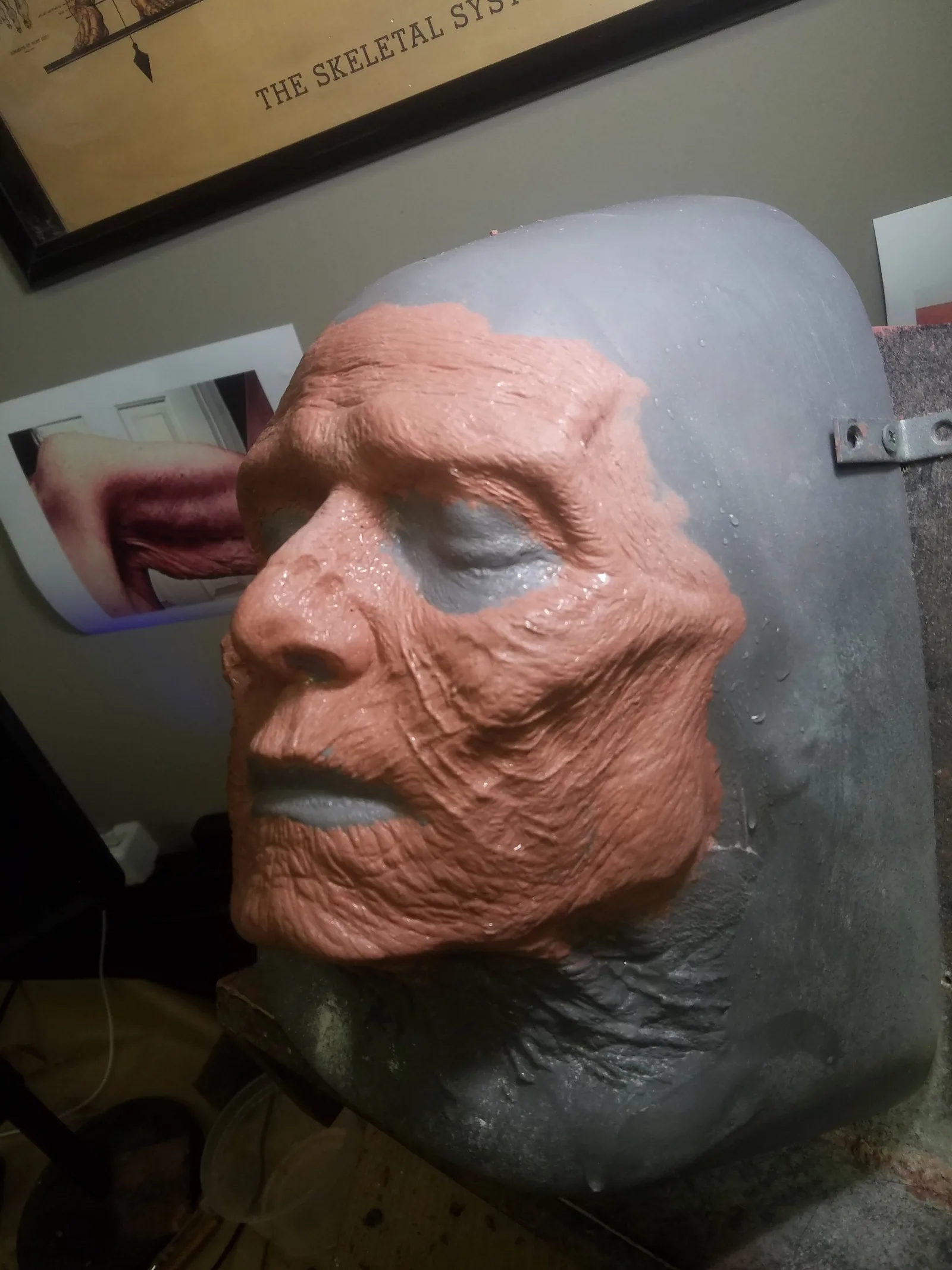 "Maria" Sculpture in Progress