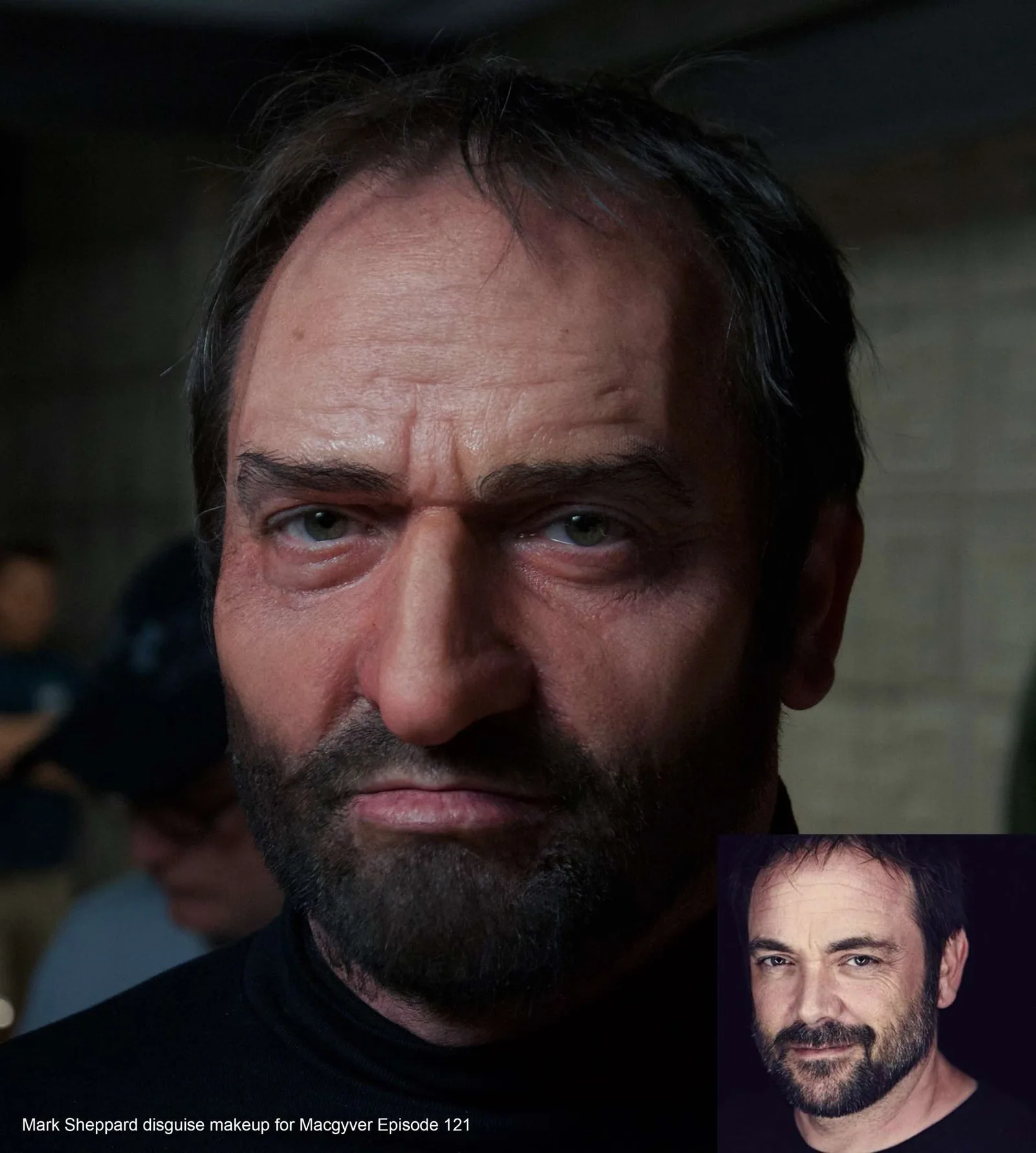 Mark Sheppard as "Dr. Zito" on McGuyver