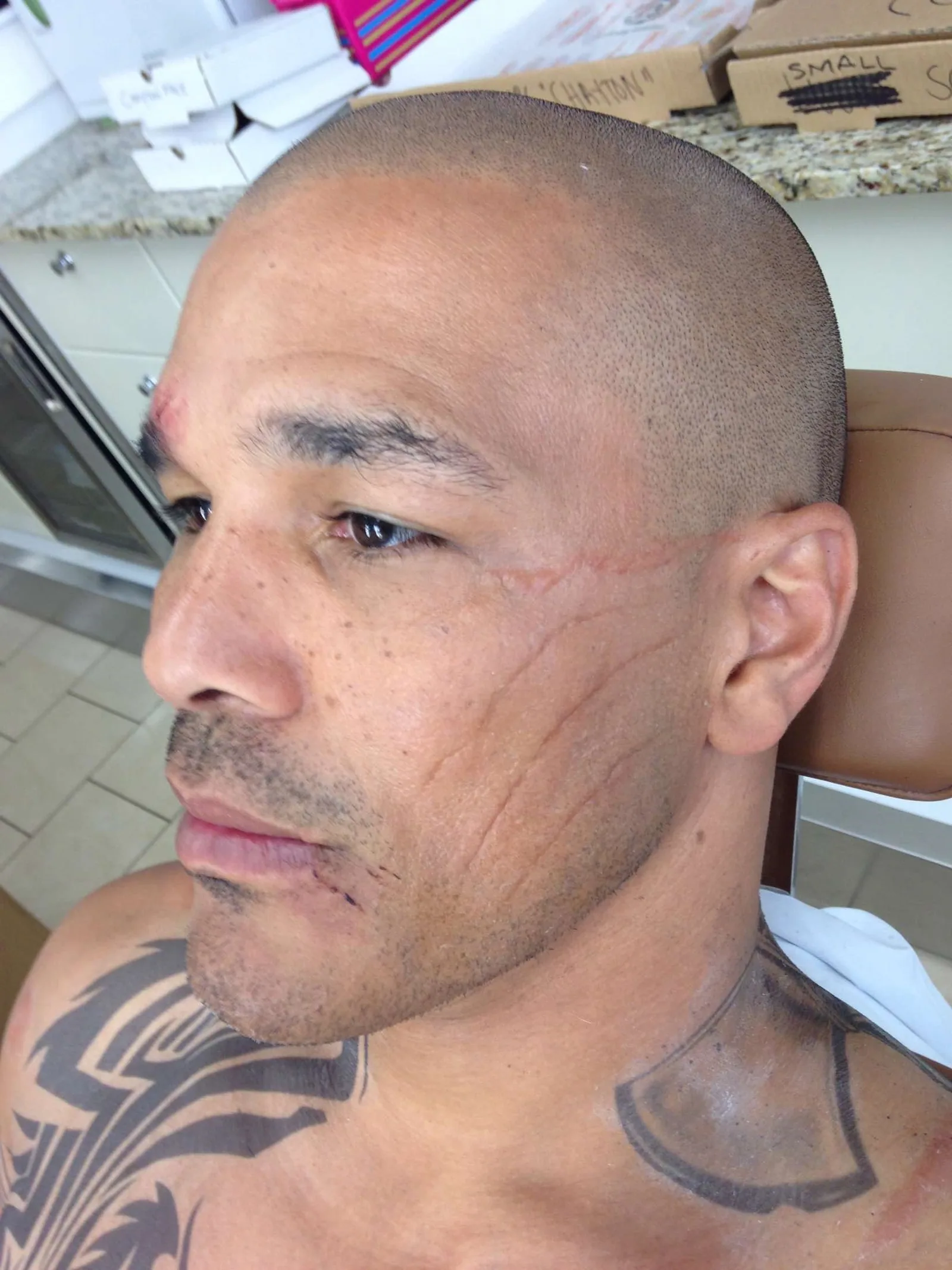 Geno Segers as "Chayton" on Cinemax Banshee