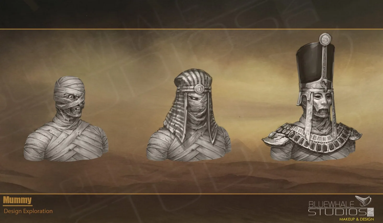Mummy Concepts for "Goosebumps"