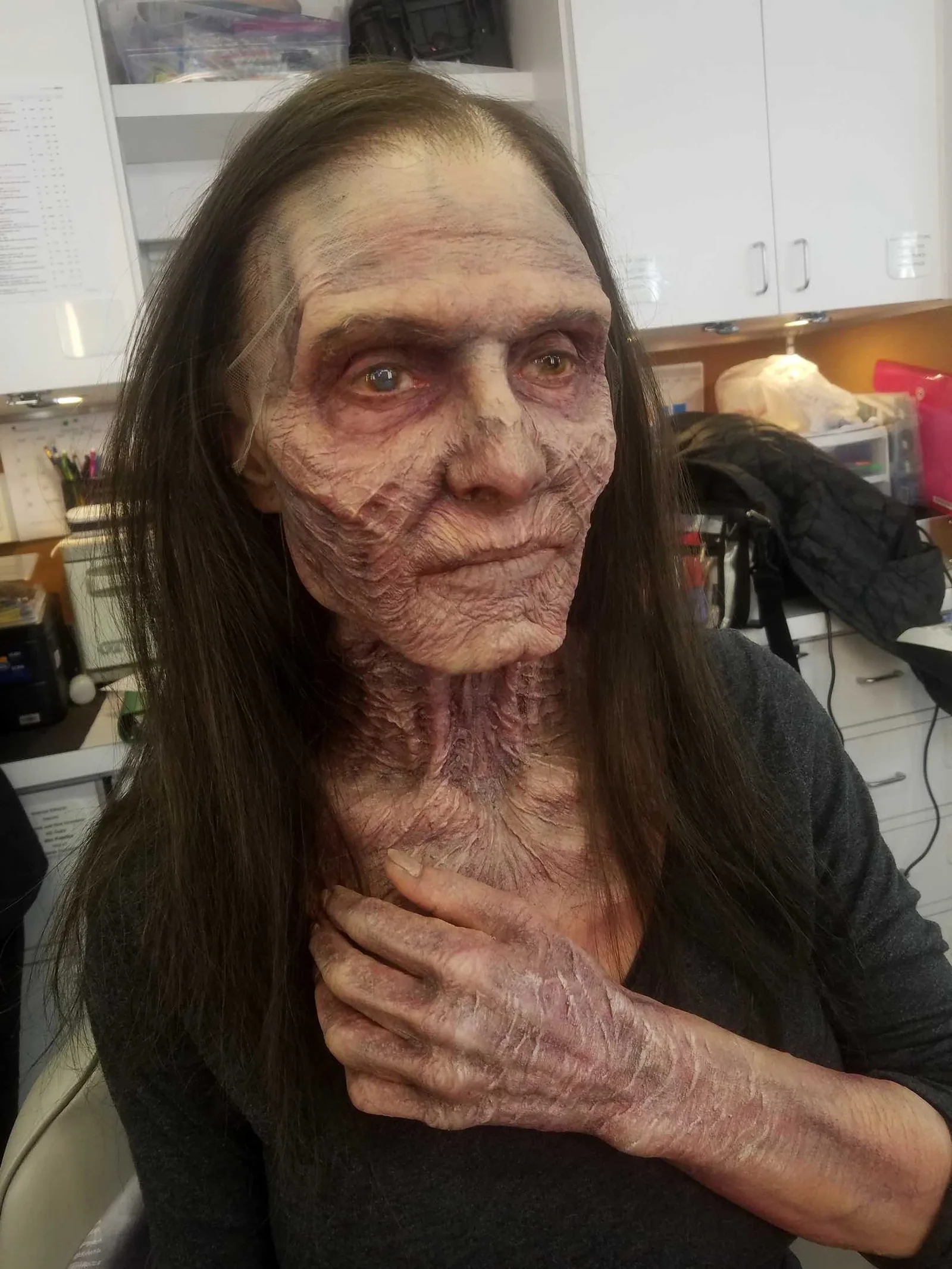 Unused test makeup Version 1 for "Venom"