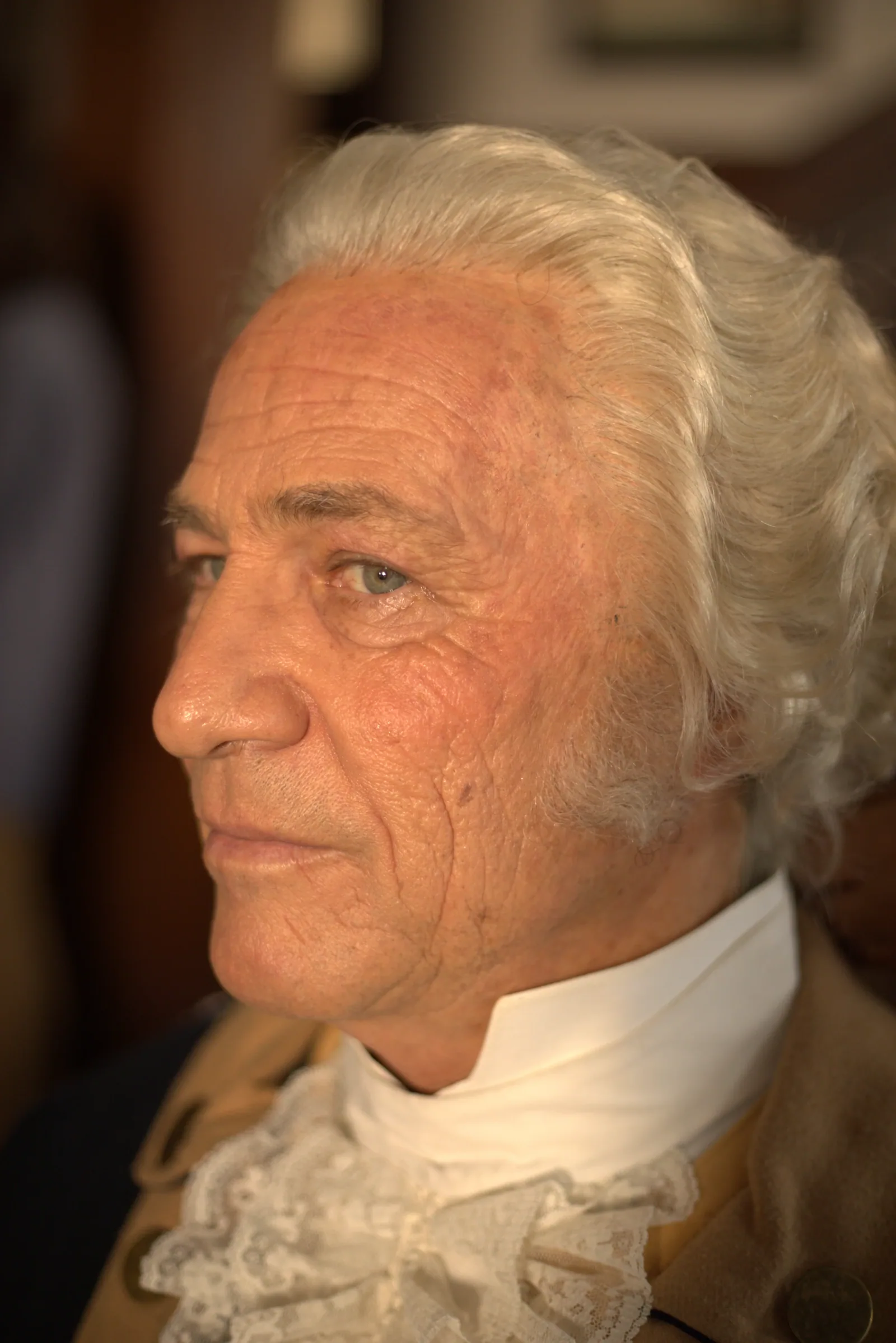 George Washington Makeup for GA Lottery Commercial