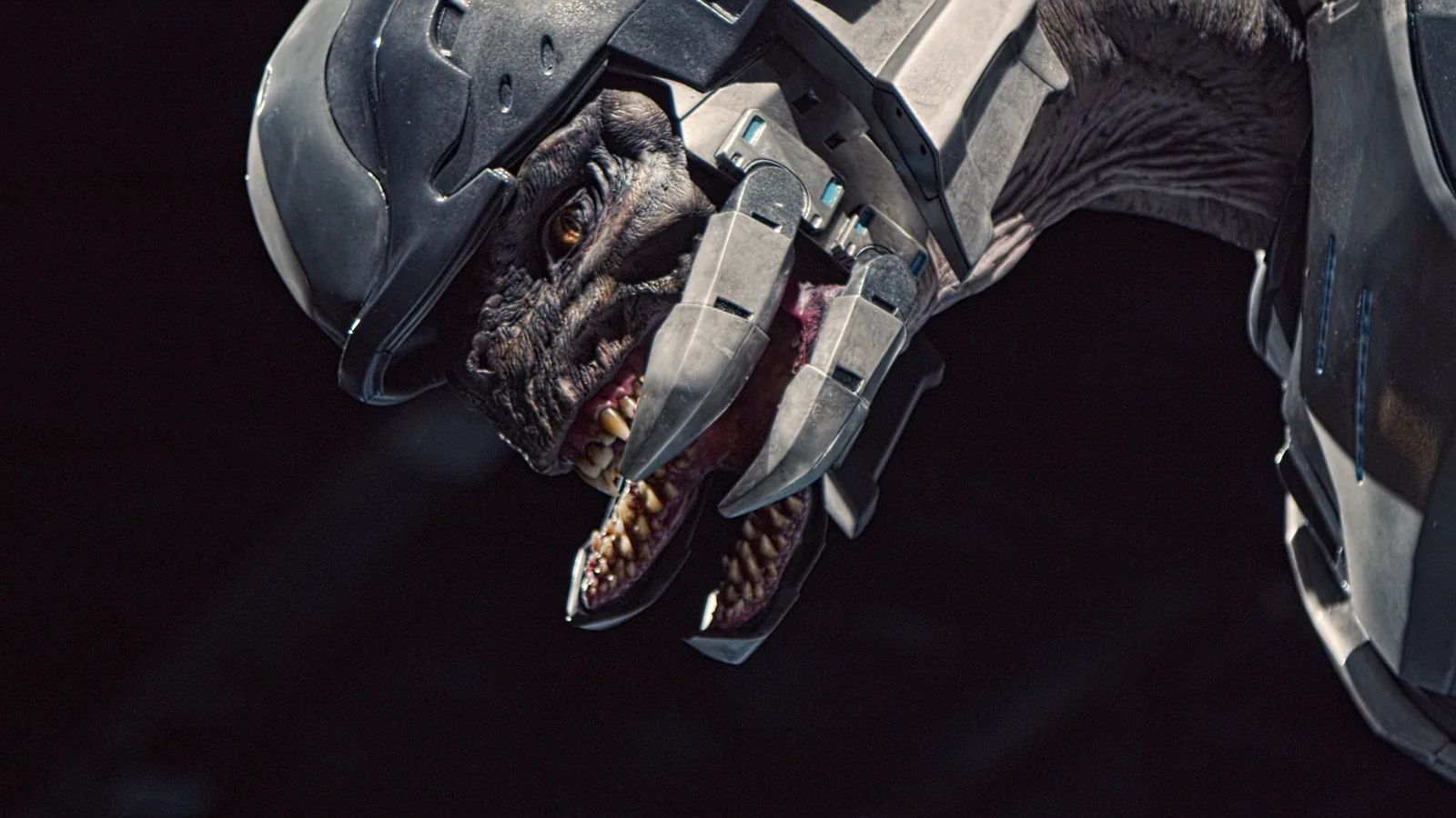 Elite Statue from Halo Closeup