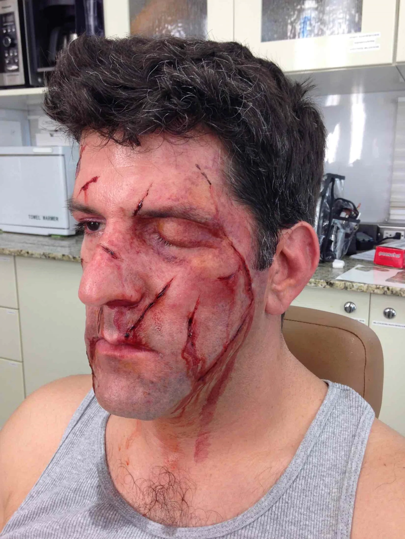 Trauma Makeup for Banshee