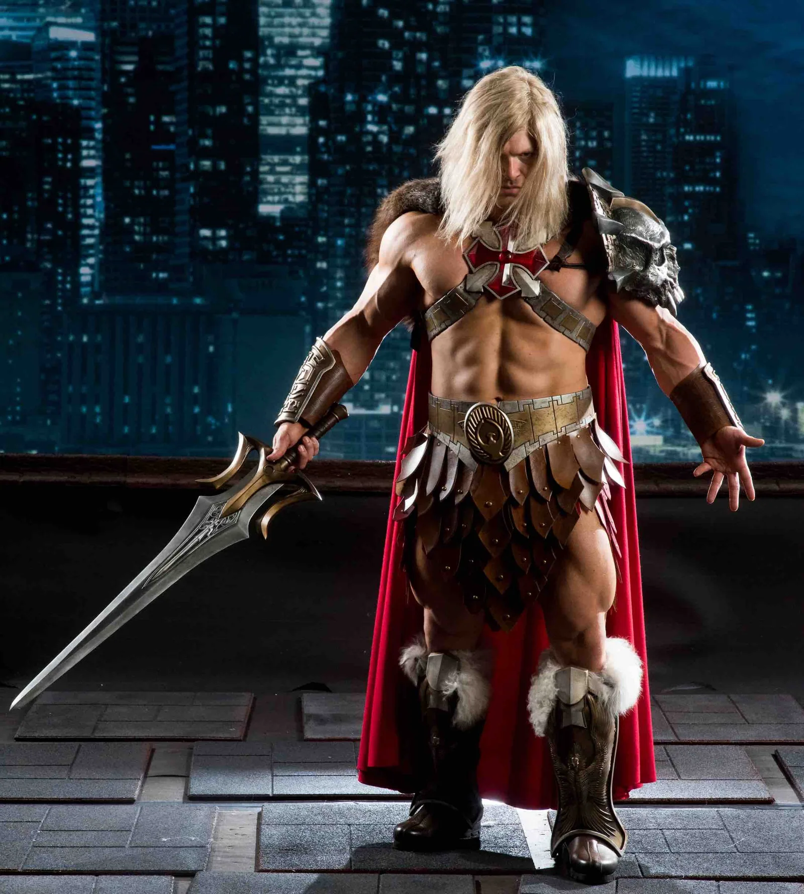 HE-MAN: Costume & Props for "Quest of the Muscle Nerd" Documentary